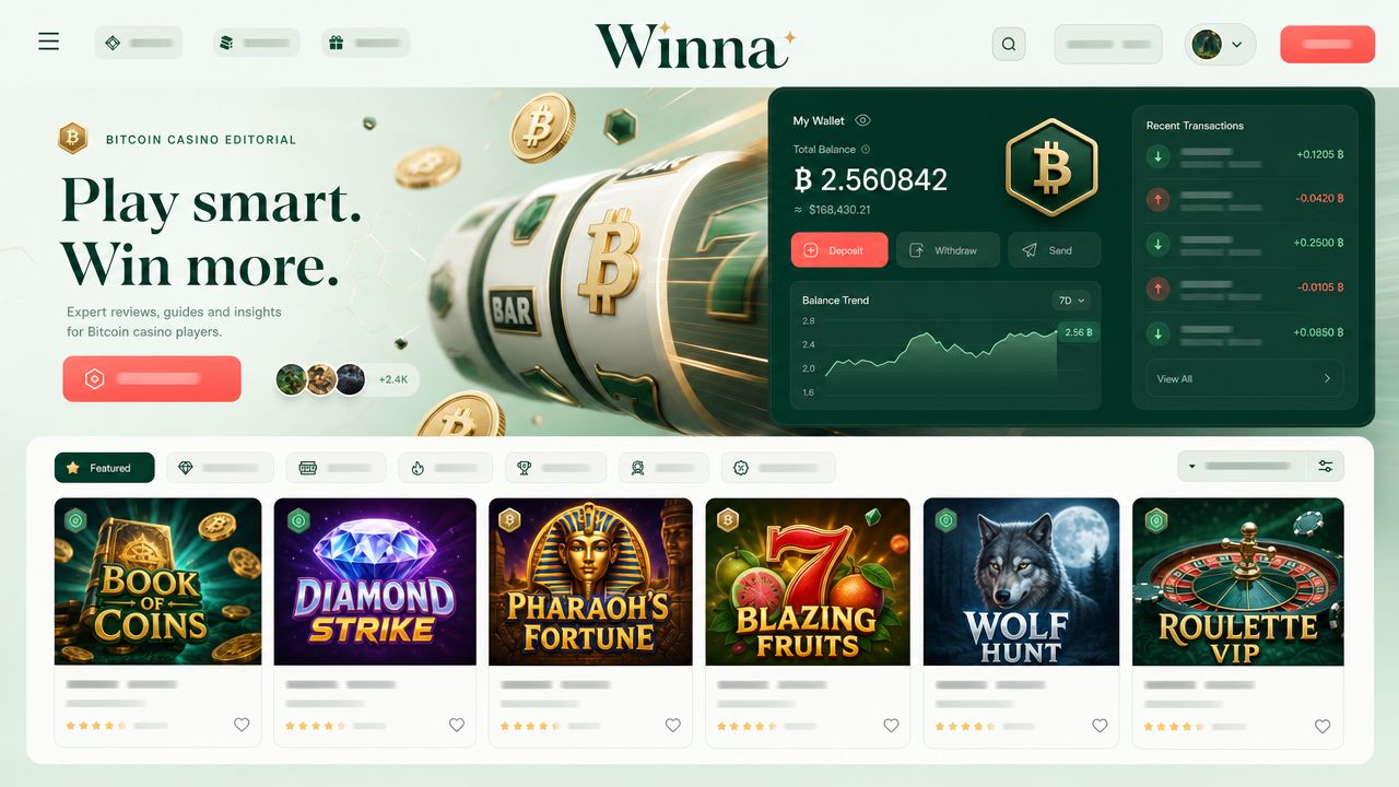 Winna partner brand desktop mockup with monthly race promotion